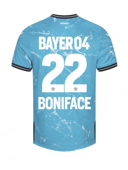 Bayer Leverkusen Victor Boniface #22 Ausweichtrikot 2023-24 Kurzarm